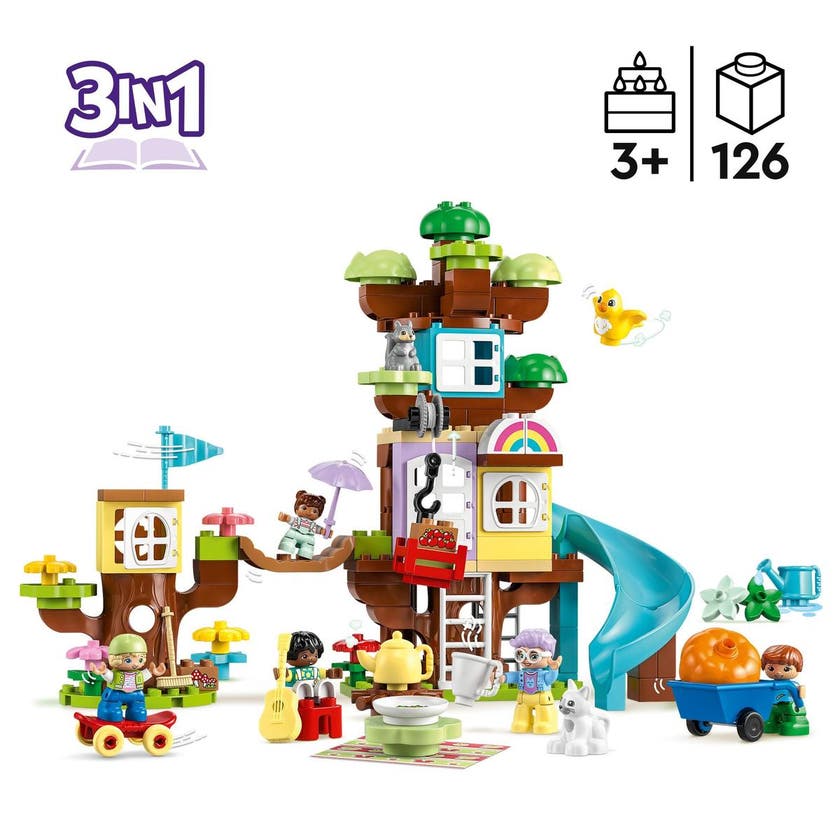 LEGO DUPLO 10993, 3in1 Trädkoja