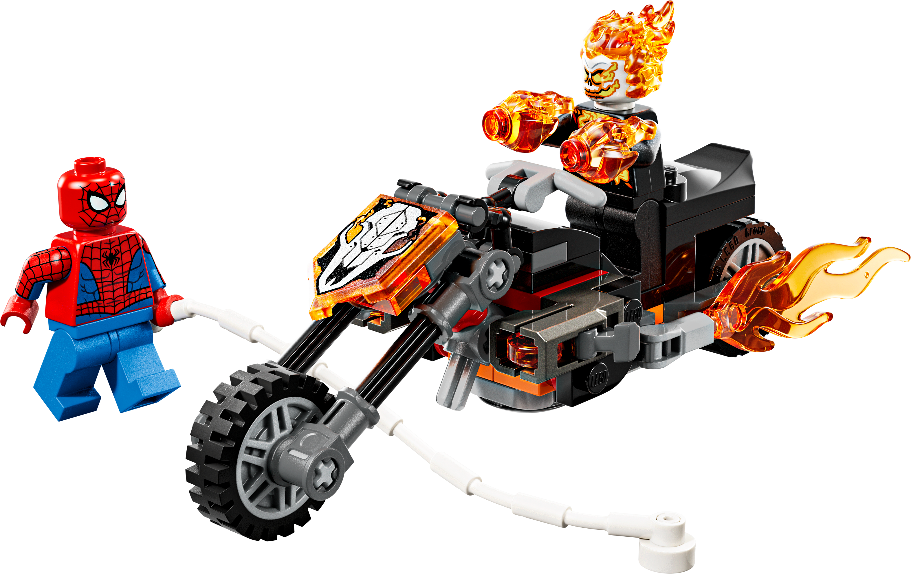 LEGO® | Marvel Spider-Man mot Ghost Rider på motorcykel 76335