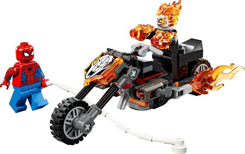 LEGO® | Marvel Spider-Man mot Ghost Rider på motorcykel 76335