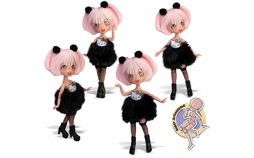 Hello Kitty Golden Diva Docka
