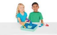 Kinetic Sand, Sandbox Set – blå