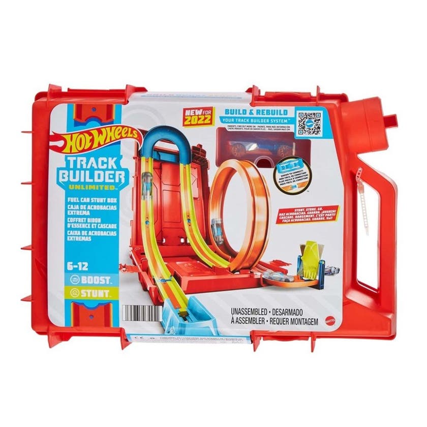Hot Wheels, Track Builder Fuel Can Stunt Box