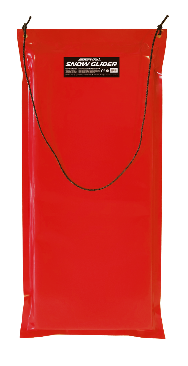 Åkmadrass Snowglider 110cm, Röd