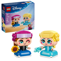 LEGO® ǀ Disney Frozen Anna och Elsa i miniformat Byggleksak 43284