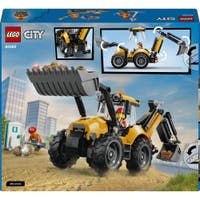 LEGO® City Gul grävlastare – Leksak med byggfordon 60480