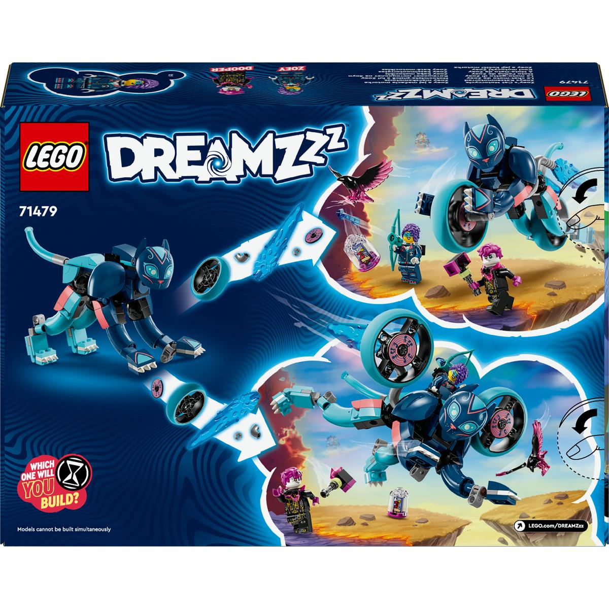 LEGO DREAMZzz 71479, Zoeys kattmotorcykel