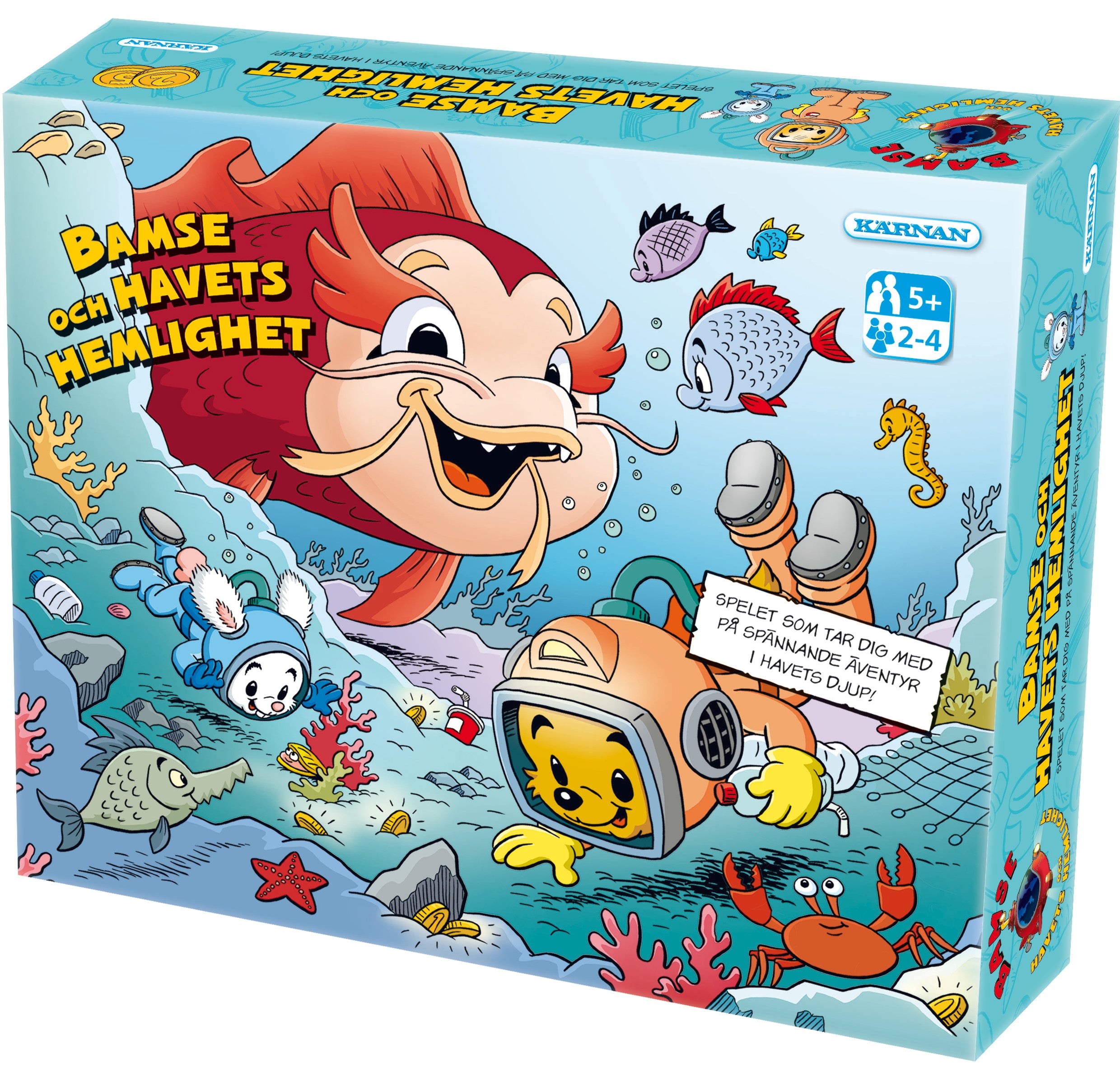 Bamse Havets Hemlighet Brädspel