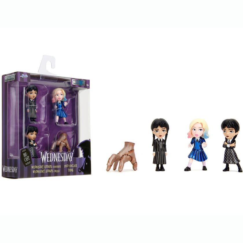 Wednesday Samlarfigur 4-Pack, 6 Cm