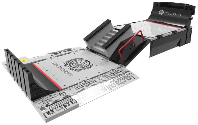 Tech Deck Berrics Transforming Skatepark