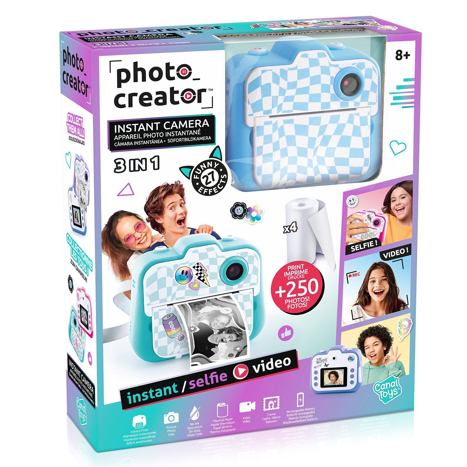 CREATOR Instant Camera Turquoise