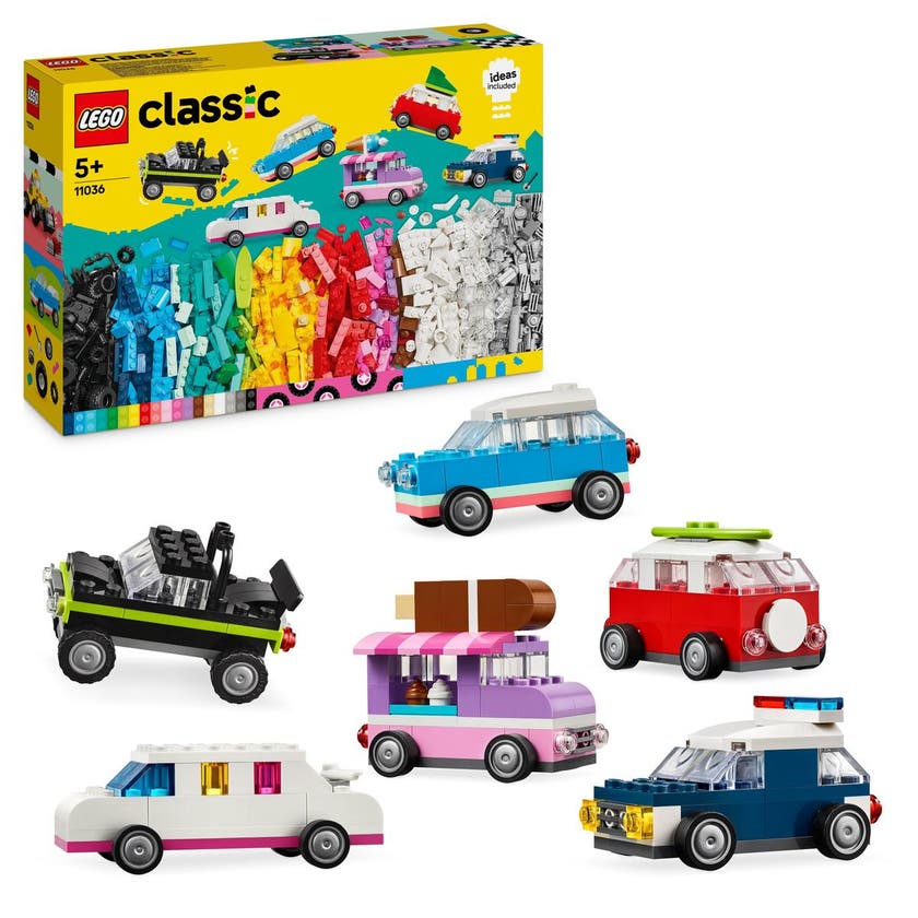 LEGO Classic 11036, Kreativa fordon