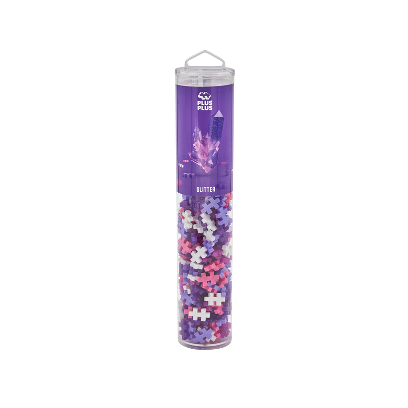 Plus-Plus Glitter mix / 240 pcs Tube