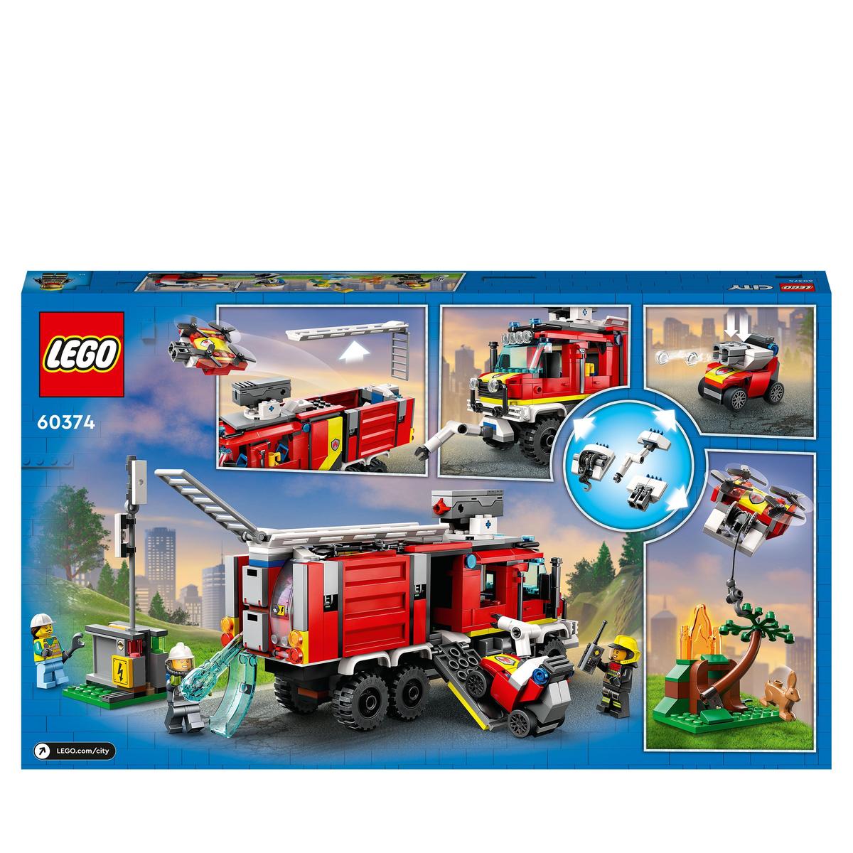 LEGO City 60374, Brandchefens bil