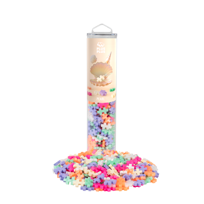 Plus-Plus Pearl mix / 240 pcs Tube