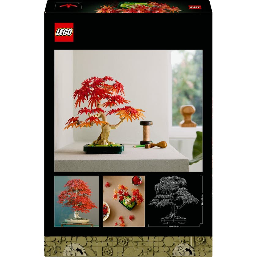 LEGO® Botanicals Bonsaiträd: japansk lönn 10348