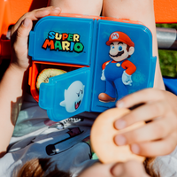 SUPER MARIO, Lunchlåda med flera fack, 18x13 cm