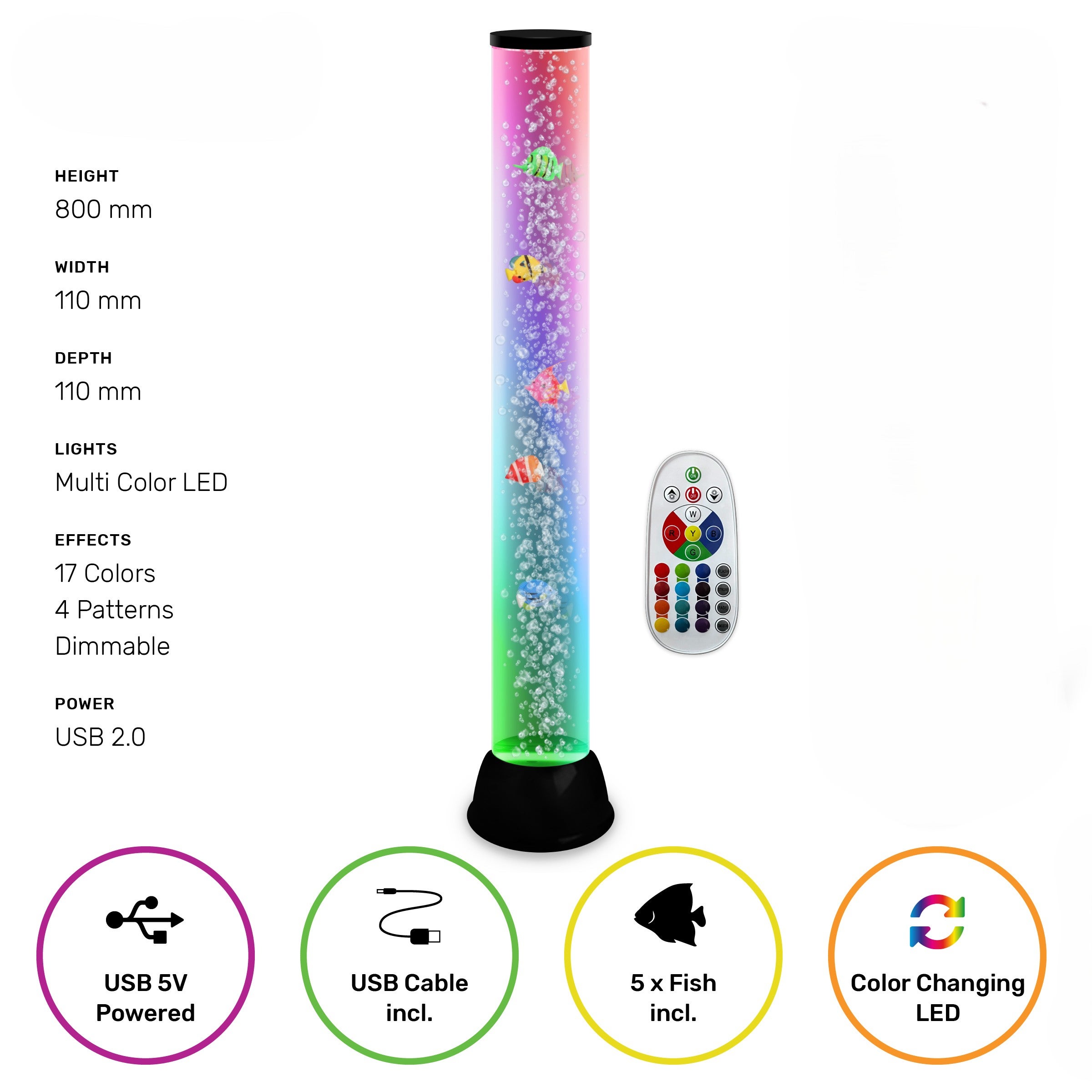 Stage - Fisklampa 80 cm