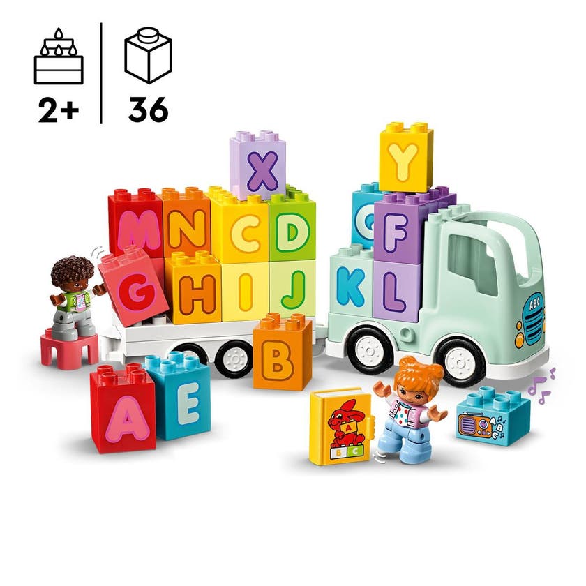 LEGO DUPLO Town 10421, Alfabetslastbil