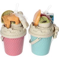 Wind&Water - Sandslott‑set med redskap