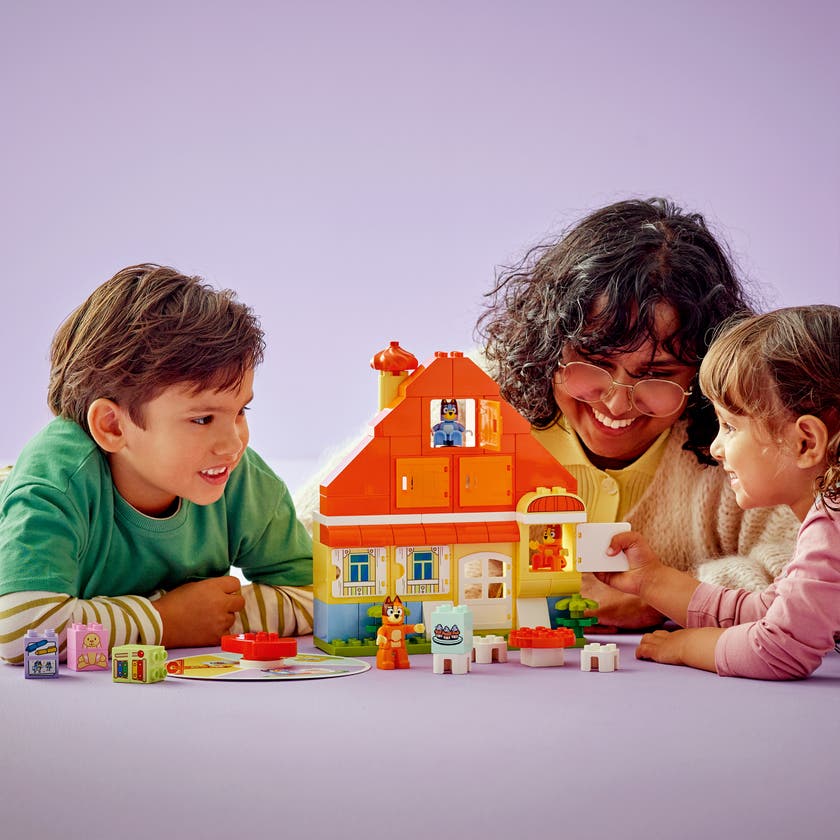 LEGO® DUPLO® Blueys hus med memoryspel Interaktiv leksak 10459
