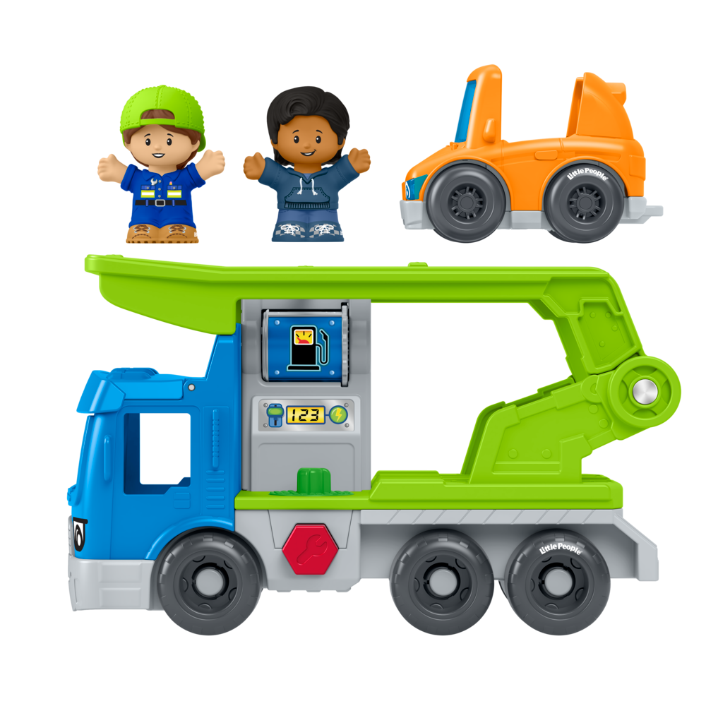 Fisher-Price Little People Lasta och rulla iväg-långtradare