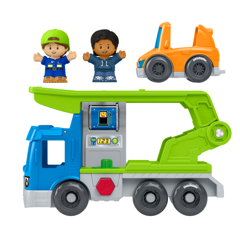 Fisher-Price Little People Lasta och rulla iväg-långtradare