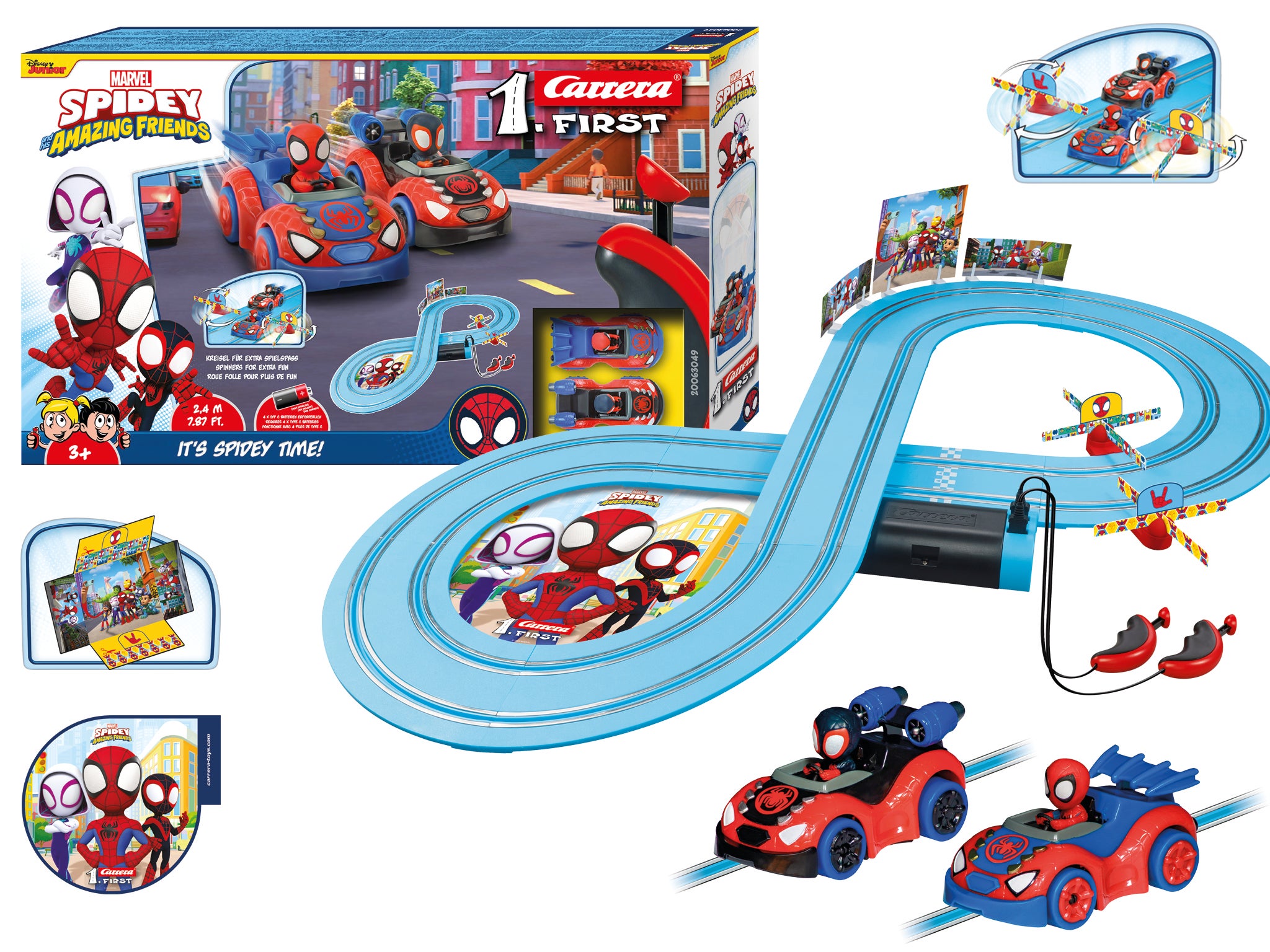 Carrera 1st Spidey Web Spinners Racerbana