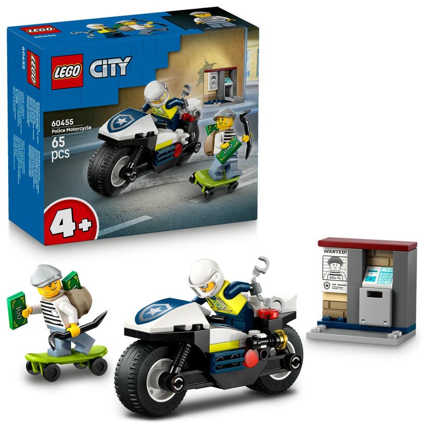 LEGO City 60455, Polisens motorcykeljakt