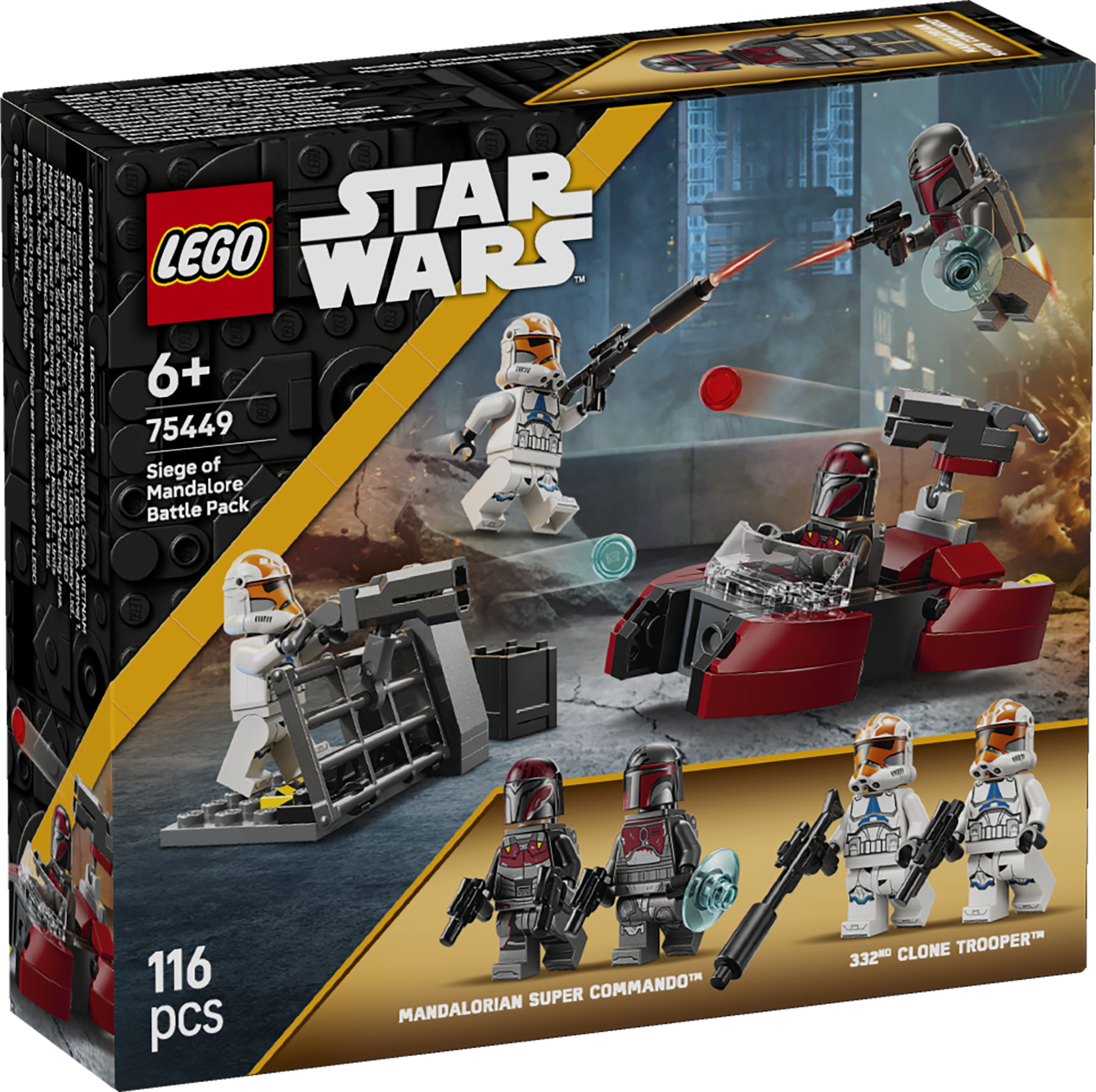 LEGO® Star Wars™ Siege of Mandalore Battle Pack Set 75449