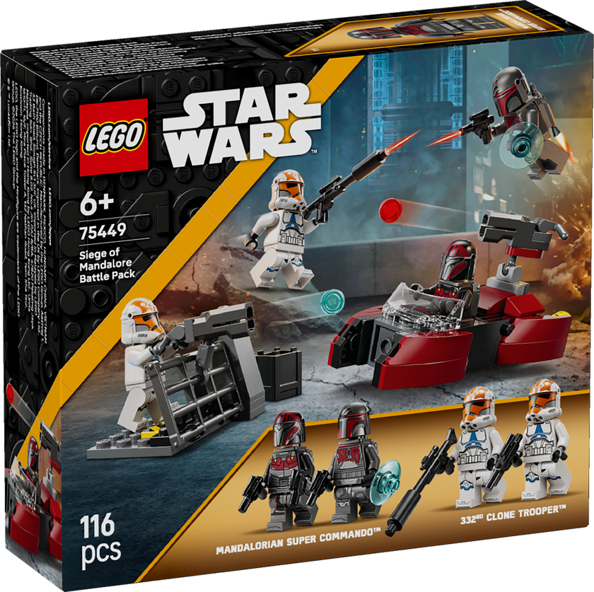 LEGO® Star Wars™ Siege of Mandalore Battle Pack Set 75449