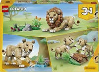 LEGO® Creator 3-i-1 Vilda djur: Majestätiskt lejon Leksak 31386