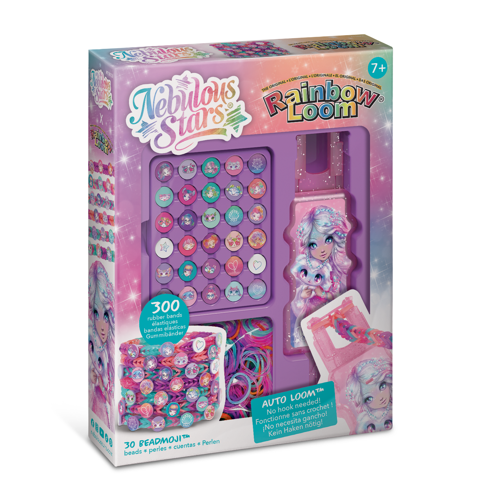 Nebulous Stars Rainbow Loom Auto Loom Pärlset
