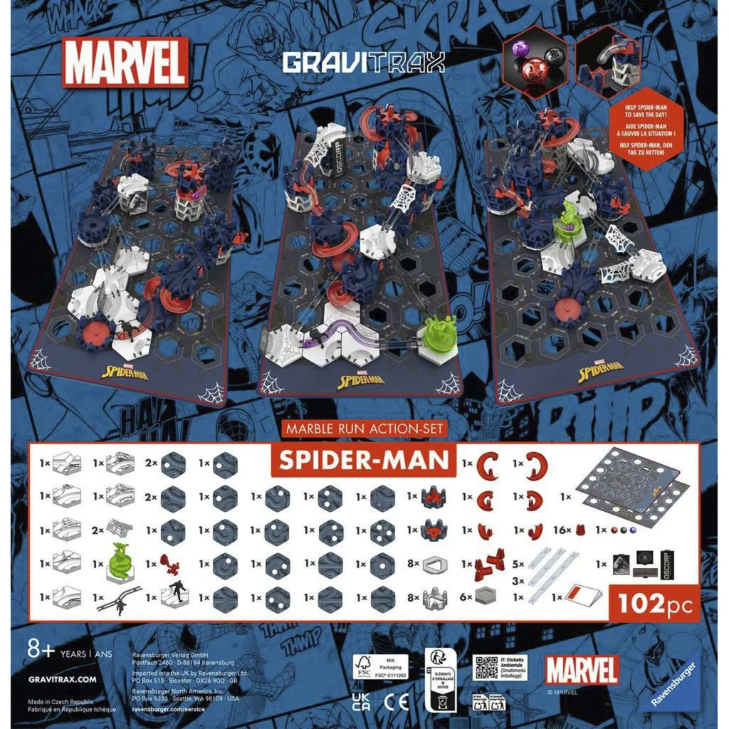 Ravensburger Gravitrax Action Set M Spider-Man