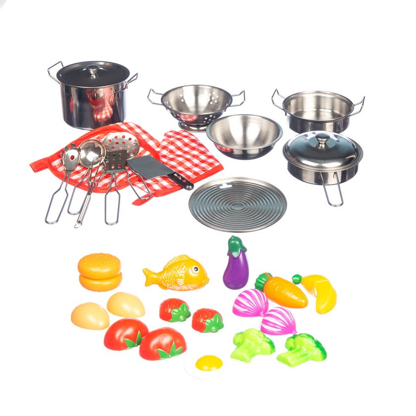 PAP, Köksset med 27 delar i metall