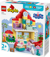 LEGO® DUPLO® Greta Gris Familjevilla Byggset med 5 figurer av hela Greta Gris familj – 10467