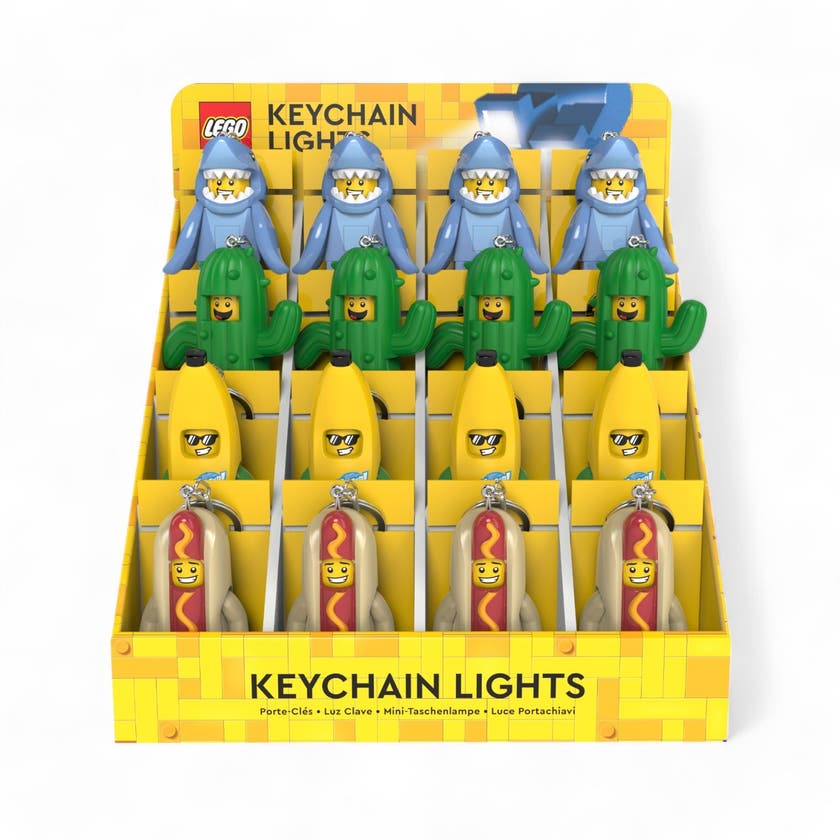 LEGO® Minifigurer Nyckelring med ljus
