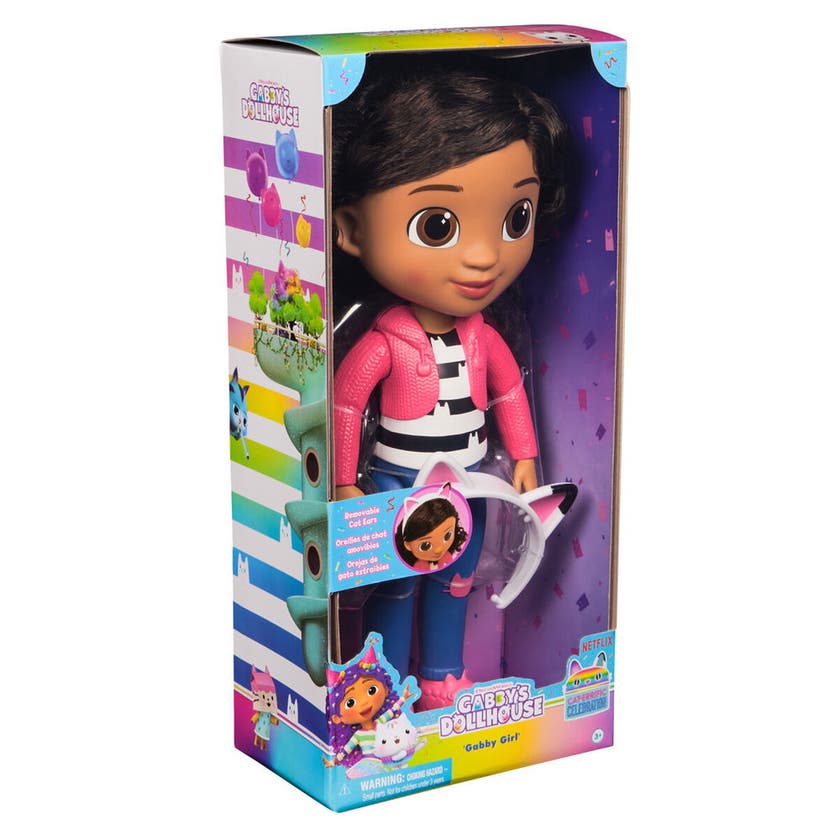 Gabbys Dockskåp – Stor Gabby-docka, 33 cm