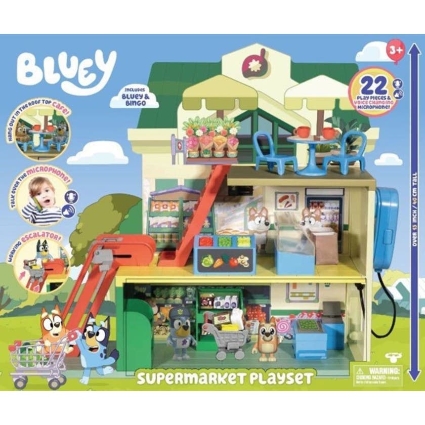 BLUEY, Supermarket Playset