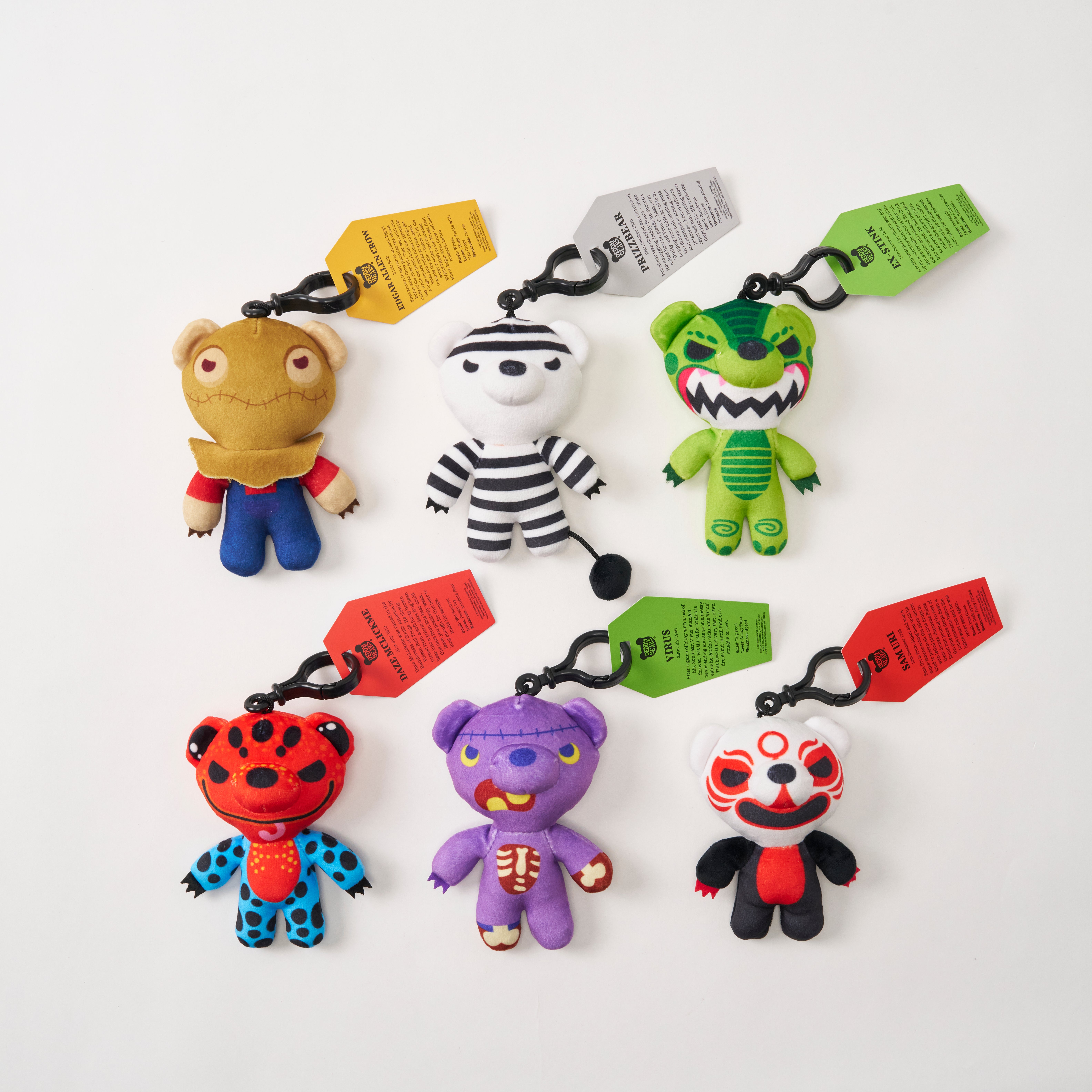 Deddy Bears Series 5 Blind Bag Backpack Clips