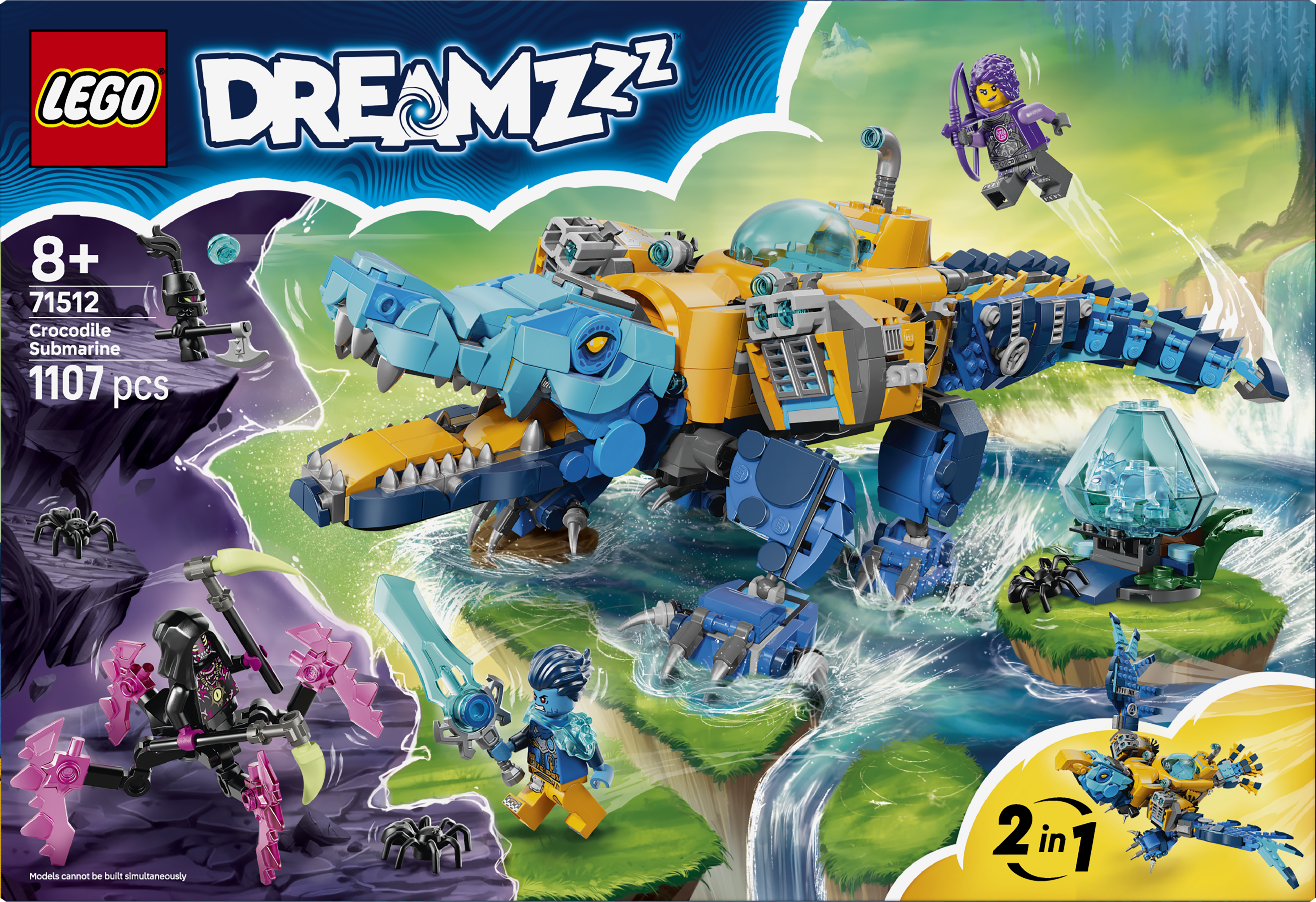 LEGO® DREAMZzz™ Krokodilubåt Byggleksak 71512