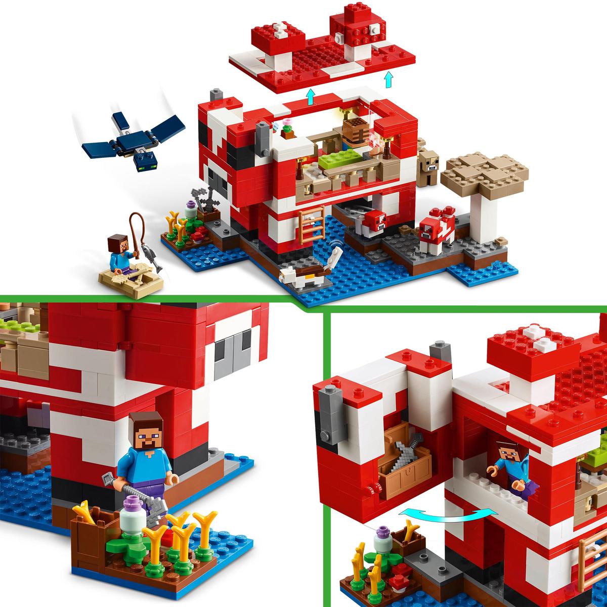 LEGO Minecraft 21270, Mooshroomhuset
