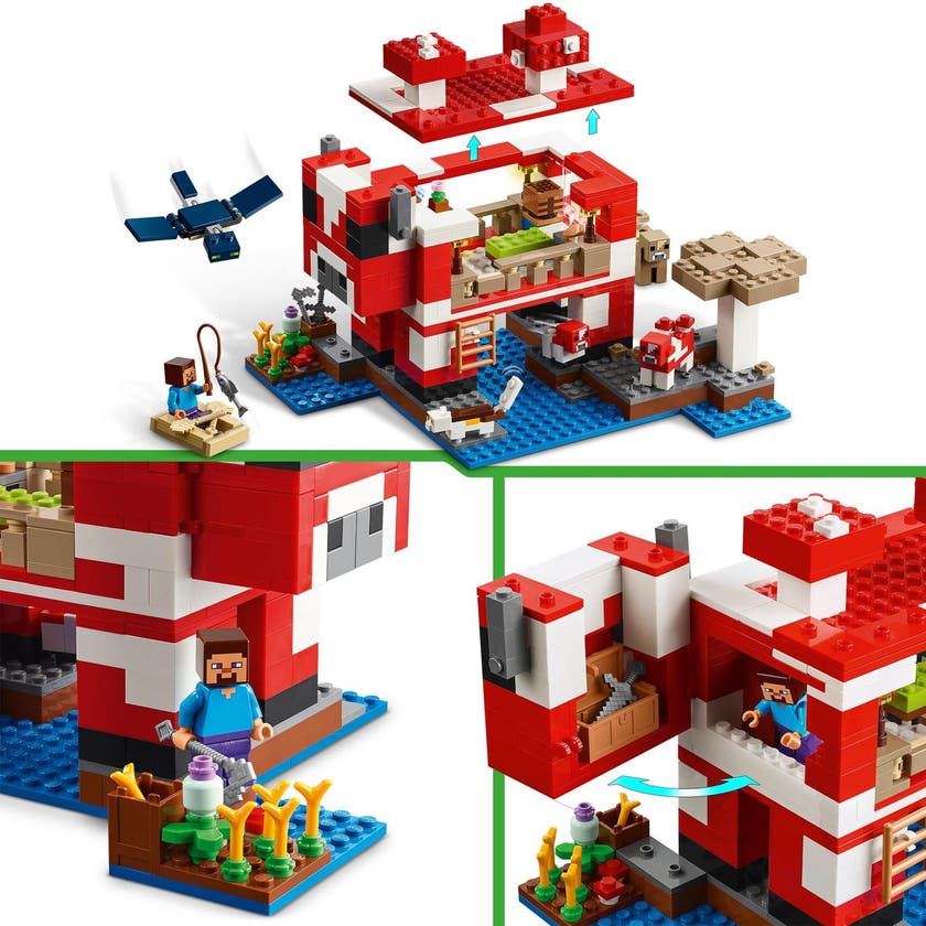 LEGO Minecraft 21270, Mooshroomhuset