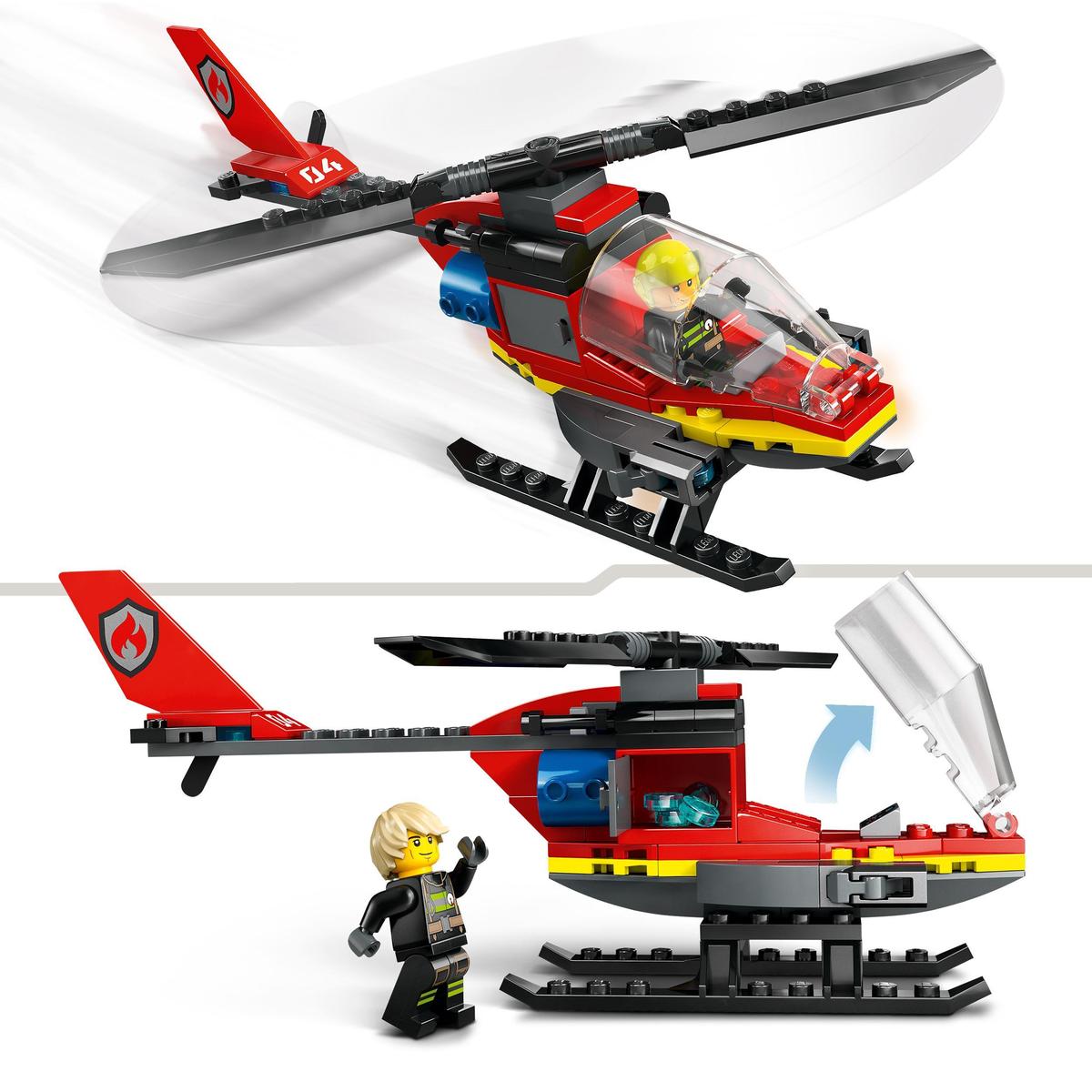 LEGO City 60411, Brandräddningshelikopter