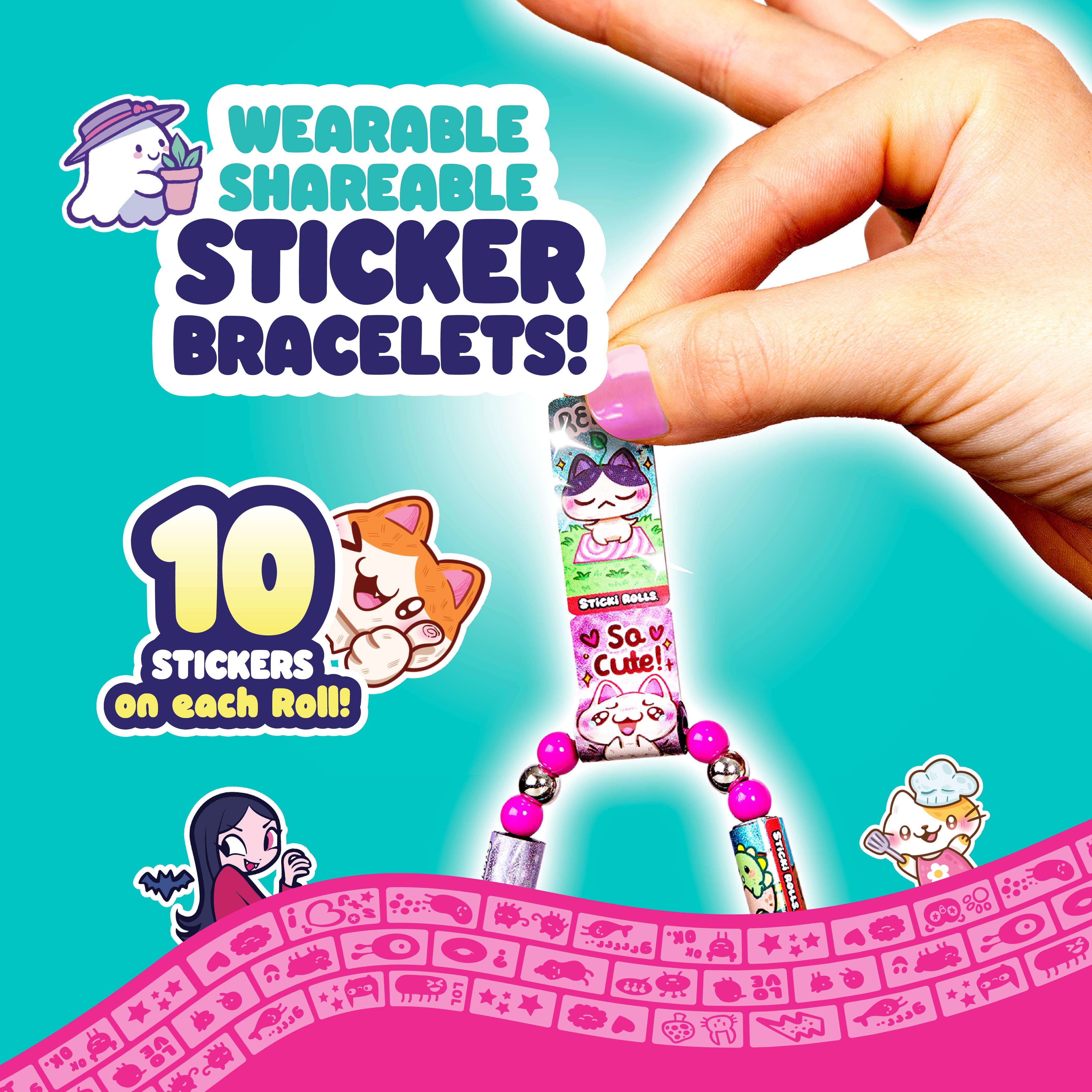 Sticki Rolls Sticki Series 2 – Armband med klistermärken