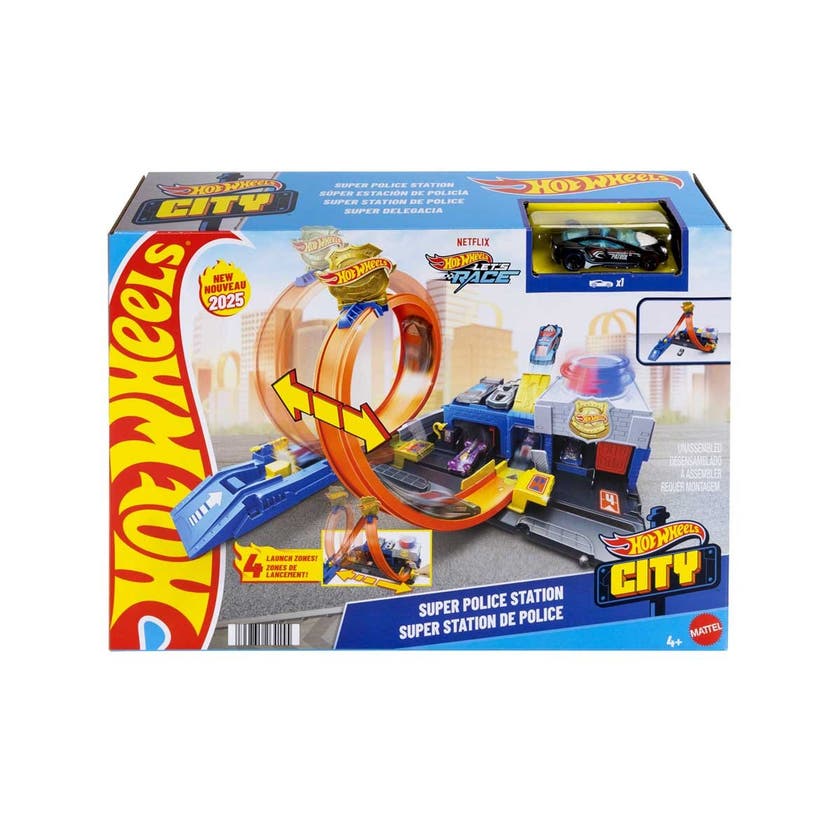 Hot Wheels City Super Police Station