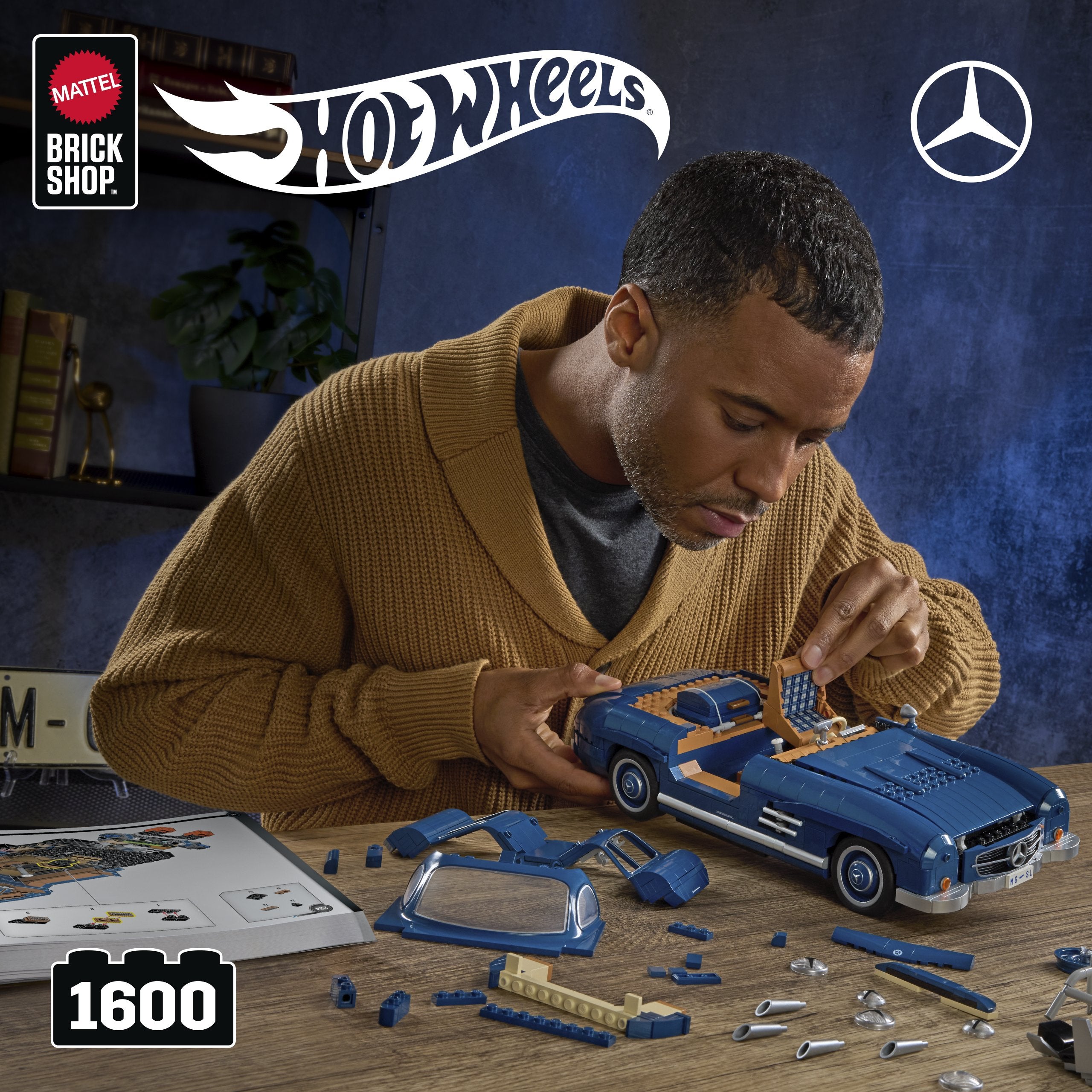Mattel Brick Shop Premium Series Mercedes-Benz