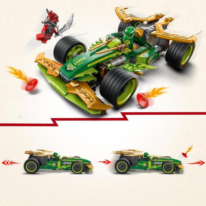 LEGO Ninjago 71828, Lloyds pull back-racerbil