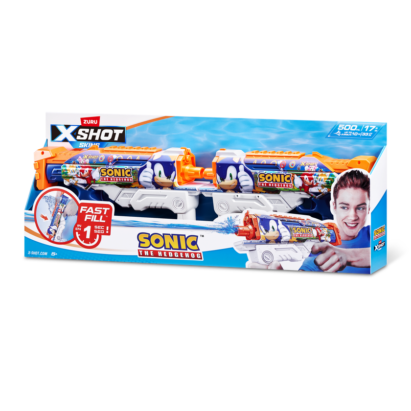 XSHOT Water FAST FILL SKINS Sonic 2-pack