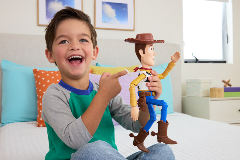 Toy Story 5 Feature Running Woody