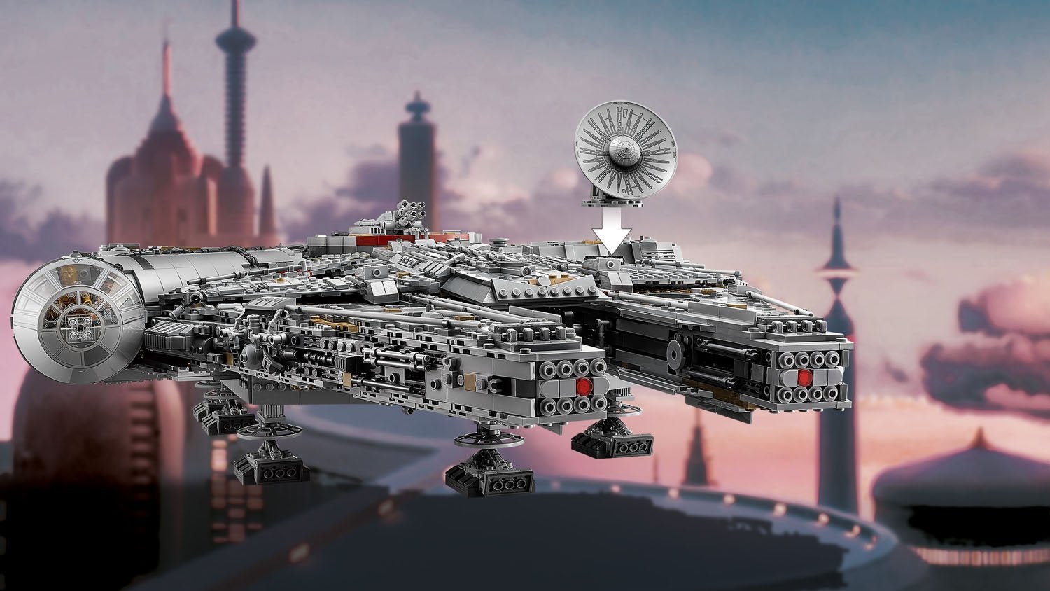 LEGO Star Wars 75192, The Millennium Falcon